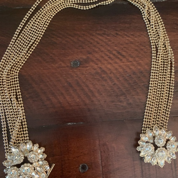 Gold choker necklace - Picture 3 of 5
